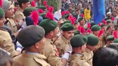 Aligarh Muslim University Orders Probe After Video of Religious Slogans Being Raised During Republic Day Celebrations Goes Viral