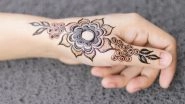Last-Minute Lohri 2023 Mehndi Designs: Easy and Beautiful Mehandi Patterns For Newlyweds to Celebrate Punjabi Harvest Festival (Watch Videos)