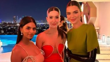 Suhana Khan and Shanya Kapoor Meet Kendall Jenner at a Dubai Party and Their Glamorous Look Is Not to Be Missed! (View Pic)