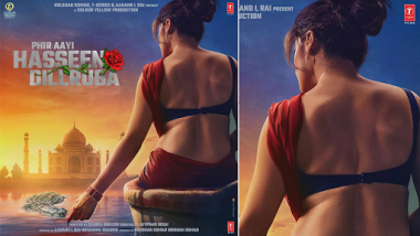 Phir Aayi Hasseen Dillruba: First Poster Of Taapsee Pannu, Vikrant Massey's Romantic Thriller Looks Intriguing  (View Pic)