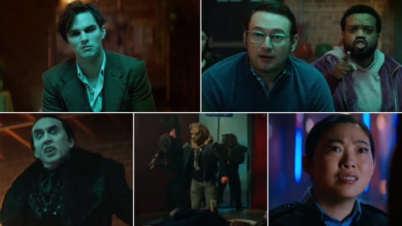 Renfield Trailer: Nicolas Cage and Nicholas Hoult’s Comedic Take On Count Dracula's Tale Will Give You Chills and Giggles At the Same Time (Watch Video)