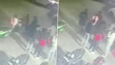 Kanjhawala Incident: CCTV Footage Shows Victim Had Another Woman With Her on the Bike, Police To Record Her Statement (Watch Video)