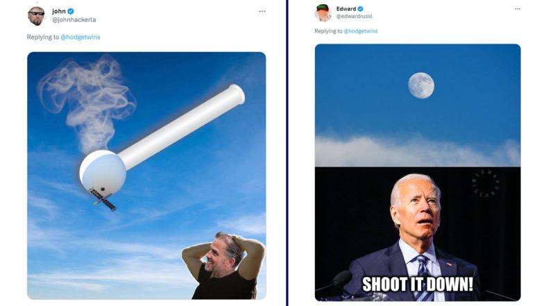 US Shoots Down 'Unidentified Aerial Object' Over Alaska: Funny Memes and Jokes Go Viral After Twitterati Wonder What Was Shot Down by American Fighter Jet