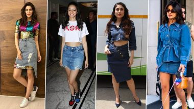 Kareena Kapoor Khan, Kriti Sanon's Denim Skirts That You Can Flaunt in Summers!