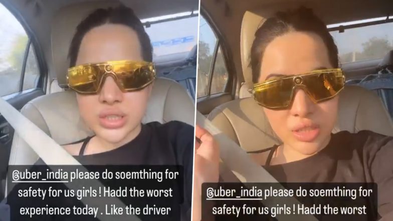 Uorfi Javed Narrates Her Scary Experience With Uber Driver, Urges Company To ‘Do Something for Safety’ of Girls (View Pics)