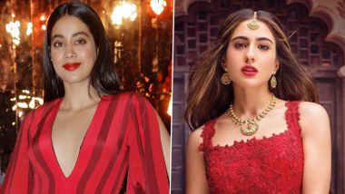 Janhvi Kapoor, Sara Ali Khan & Other Bollywood Beauties Show You the Power of Red Lipstick!