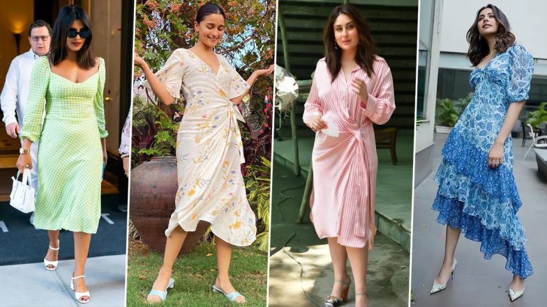 Alia Bhatt, Priyanka Chopra's Midi Dresses That You Can Wear in Summers!