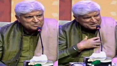 Faiz Festival 2023: Javed Akhtar Calls Out Pakistan-Sponsored Terrorism on Pakistani Soil at a Lahore Event (Watch Video)