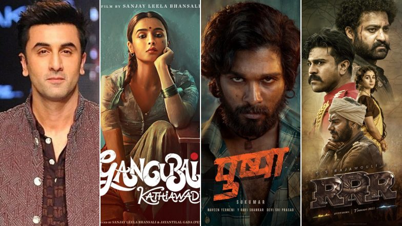 Ranbir Kapoor Says Alia Bhatt’s Gangubai Kathiawadi, Allu Arjun’s Pushpa, RRR ‘Impacted’ Him as an Audience (Watch Video)