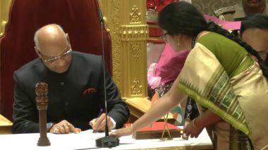 Ramesh Bais Takes Oath As 20th Governor of Maharashtra (See Pics)