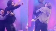 Ranbir Kapoor's Fan Breaches Security to Get on Stage and Hug the TJMM Star (Watch Video)