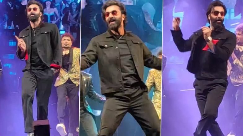 Ranbir Kapoor Sets the Stage on Fire With His Dance Moves on 'Pyaar Hota Kayi Baar Hai' During Delhi Promotions (Watch Video)