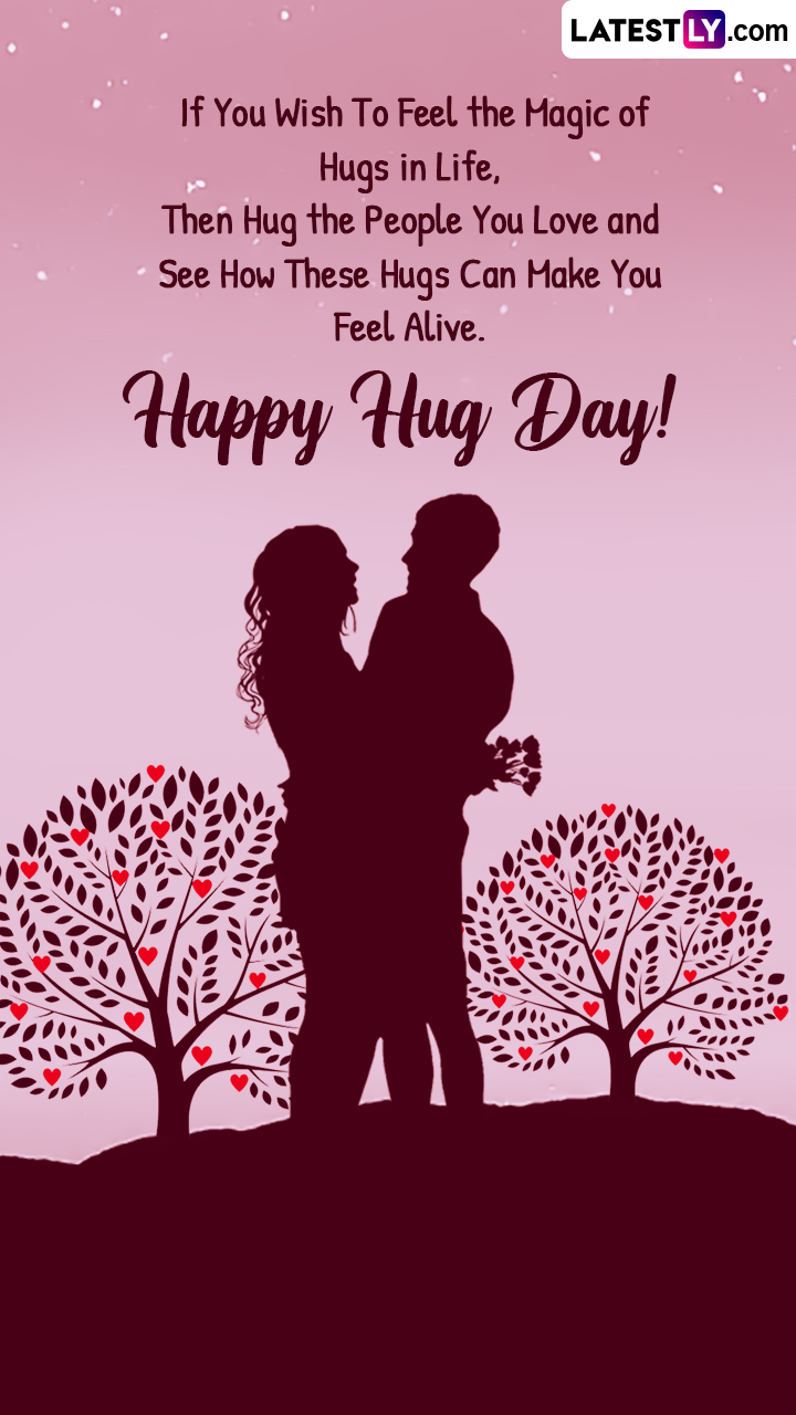 Happy Hug Day 2020 Wishes, Images, Quotes, Cards and Messages in English  and Hindi for Facebook Post, Instagram Images, and Twitter Posts.
