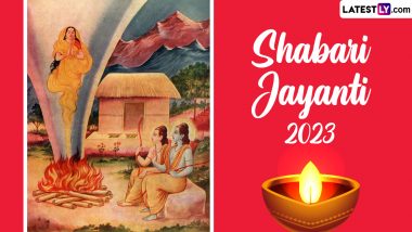 Shabari Jayanti 2023 Images & HD Wallpapers for Free Download Online: WhatsApp Status Messages, Wishes, Greetings and SMS for Ram Bhakt’s Birth Anniversary