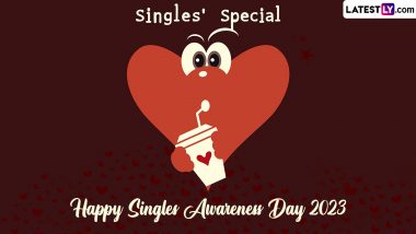 Happy Singles Awareness Day 2023 Images & HD Wallpapers for Free Download Online: WhatsApp Messages, GIF Greetings, Quotes and SMS To Celebrate the Single Status