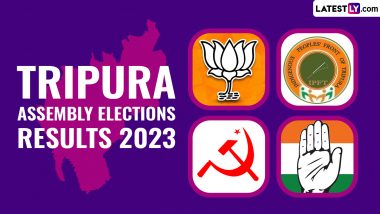 Tripura Election Result 2023 Full List of Winners: Constituency-Wise Names Of Winning Candidates of BJP, CPI(M), Congress, TMC And TIPRA Mohta in Vidhan Sabha Polls