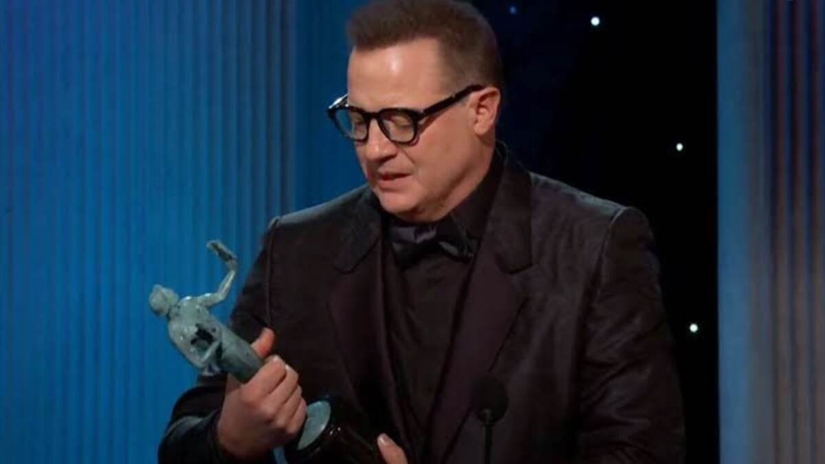 Brendan Fraser's Emotional Acceptance Speech  at 2023 SGA Awards