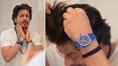 Shah Rukh Khan Sports Expensive Watch in Recent Video and It s