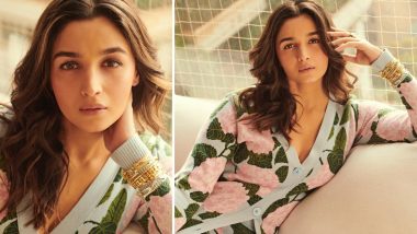 Alia Bhatt Stuns in Floral Print Co-Ord Set at Press Meet; Get Details of This Chic Outfit Worn by Brahmastra Actress