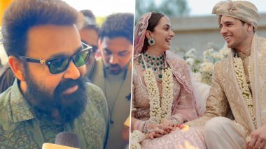 Mohanlal Says 'I'm Not Invited' When Asked About Sidharth Malhotra-Kiara Advani Wedding (Watch Video)