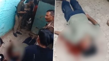 Kanpur: Man Beaten to Death With Bricks and Rods Over Old Enmity in Colonelganj Area, Cops Arrest Four After Video Goes Viral