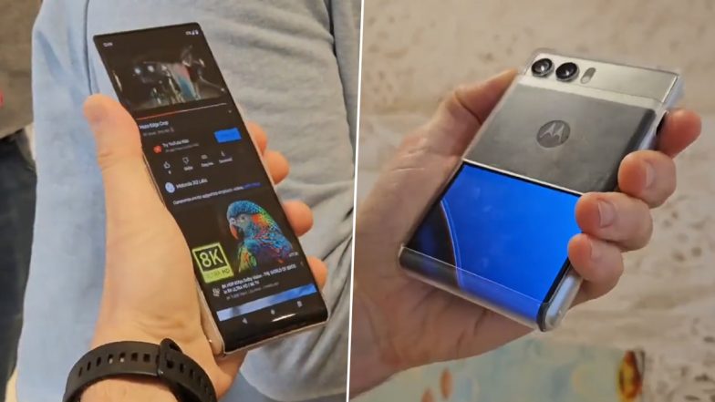 MWC 2023: Motorola Rizr Concept Unveiled With Intriguing Rollable Display Mechanism; Find Key Details Here