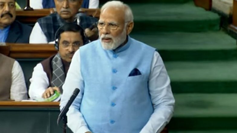 President Droupadi Murmu Enhanced Pride of Tribal Community, Says PM Narendra Modi During Discussion on Motion of Thanks on President's Address