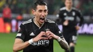 Nantes 0&ndash;3 (1&ndash;4) Juventus, UEFA Europa League 2022&ndash;23: Angel Di Maria Scores a Brilliant Hattrick To Take Bianconeri in Round of 16 (Watch Goal Video Highlights)