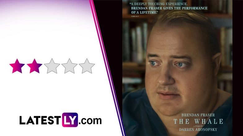 The Whale Movie Review: Brendan Fraser&rsquo;s Devastating Performance is Marred by an Inconsistent and Cynical Script (LatestLY Exclusive)