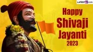 Shiv Jayanti 2023 Images and Wallpapers for Free Download Online: Wish Happy Chhatrapati Shivaji Maharaj Jayanti With Marathi Banners, WhatsApp Messages and SMS