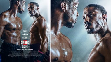 Creed III: Michael B Jordan and Jonathan Majors Have an Intense Staredown in New Poster of Upcoming Film (View Pic)