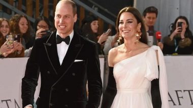 BAFTA Awards 2023: Prince William and Kate Middleton Bring Royal Glamour to the Red Carpet!