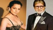 Ganapath- Emergency Clash: Kangana Ranaut Calls Amitabh Bachchan and Tiger Shroff &lsquo;Bollywood Mafia Gang&rsquo; in Twitter, Looking for New Release Date for Her Film