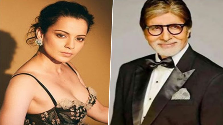Ganapath- Emergency Clash: Kangana Ranaut Calls Amitabh Bachchan and Tiger Shroff ‘Bollywood Mafia Gang’ in Twitter, Looking for New Release Date for Her Film
