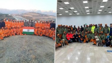Operation Dost: Final NDRF Team Returns After 10-Day Rescue Ops in Earthquake-Hit Turkey (See Pics)
