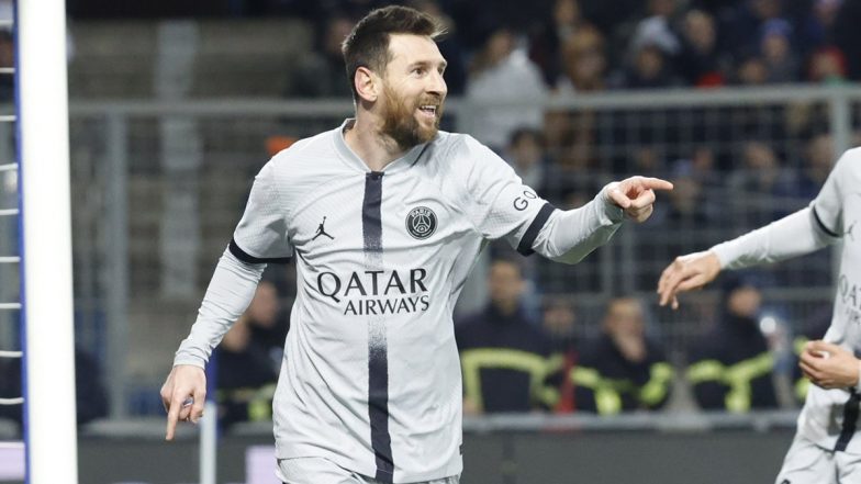 Montpellier 1–3 PSG, Ligue 1 2022–23: Lionel Messi on Scoresheet As Paris Saint-Germain Return Back to Winning Ways (Watch Goal Video Highlights)