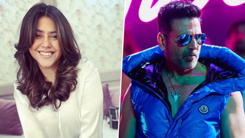 Selfiee: Ekta Kapoor Defends Akshay Kumar After the Actor Gets Trolled for His Film's Poor Box Office Opening (View Post)