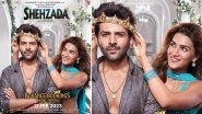 Shehzada: Kartik Aaryan Unveils Cool New Poster With Kriti Sanon (View Pic)