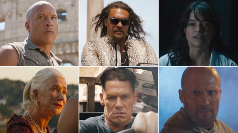 Fast X Trailer: A Vengeful Jason Momoa is Out to Destroy Dominic Toretto's Family in Vin Diesel's Action Film (Watch Video)