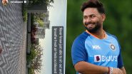 ‘To Sit Out and Breathe Fresh Air Feels So Blessed’, Rishabh Pant Shares Update on Road to Recovery As he Steps Out First Time After Car Accident