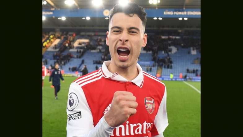 Leicester City 0–1 Arsenal, Premier League 2022–23: Gabriel Martinelli Shines As the Gunners Bag All Three Points (Watch Goal Video Highlights)