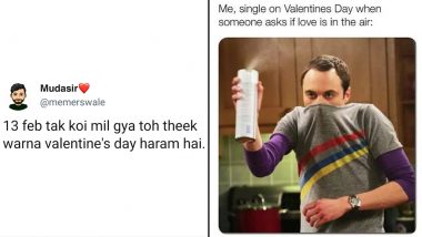 Happy Valentine's Week 2023 Funny Memes & Jokes: Share Hilarious Posts and Puns As You Devour a Huge Tub of Nutella Single at Home During the Love Week