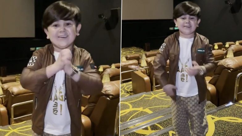Bigg Boss 16’s Abdu Rozik Books an Entire Theatre To Watch Shah Rukh Khan’s Pathaan, Grooves to the Title Track of the Film (Watch Video)