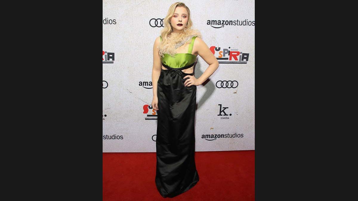 Chloë Grace Moretz's first red carpet appearance with Ryan