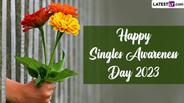 Singles Awareness Day 2023 Images & HD Wallpapers for Free Download Online: Wish Happy Singles Awareness Day With Cool Quotes and Messages to Single Friends