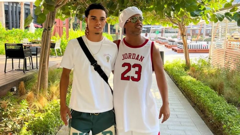 Ronaldinho Confirms His Son, Joao Mendes Will Join Barcelona