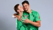 Valentine&rsquo;s Day 2023: BBL Shares Picture of Adam Zampa Kissing Marcus Stoinis