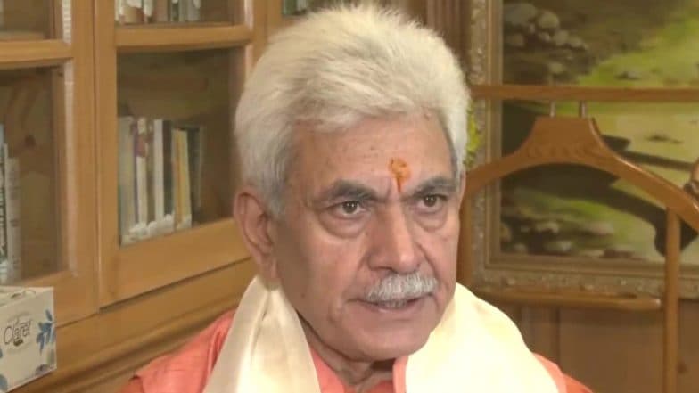 LG Manoj Sinha Says People Buy iPhones, Use Internet Data Yet Oppose Minimal Property Tax