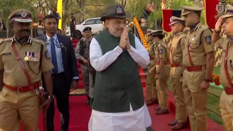 Home Minister Amit Shah Says 'NDA Government Successful in Controlling Terror in J&K, Insurgency in Northeast and Left Wing Extremism'