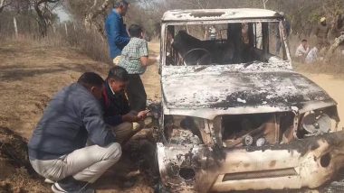 Cow Vigilantism in Haryana: Two Youth From Rajasthan Kidnapped, Burnt to Death in Bhiwani on Suspicion of Smuggling Cow